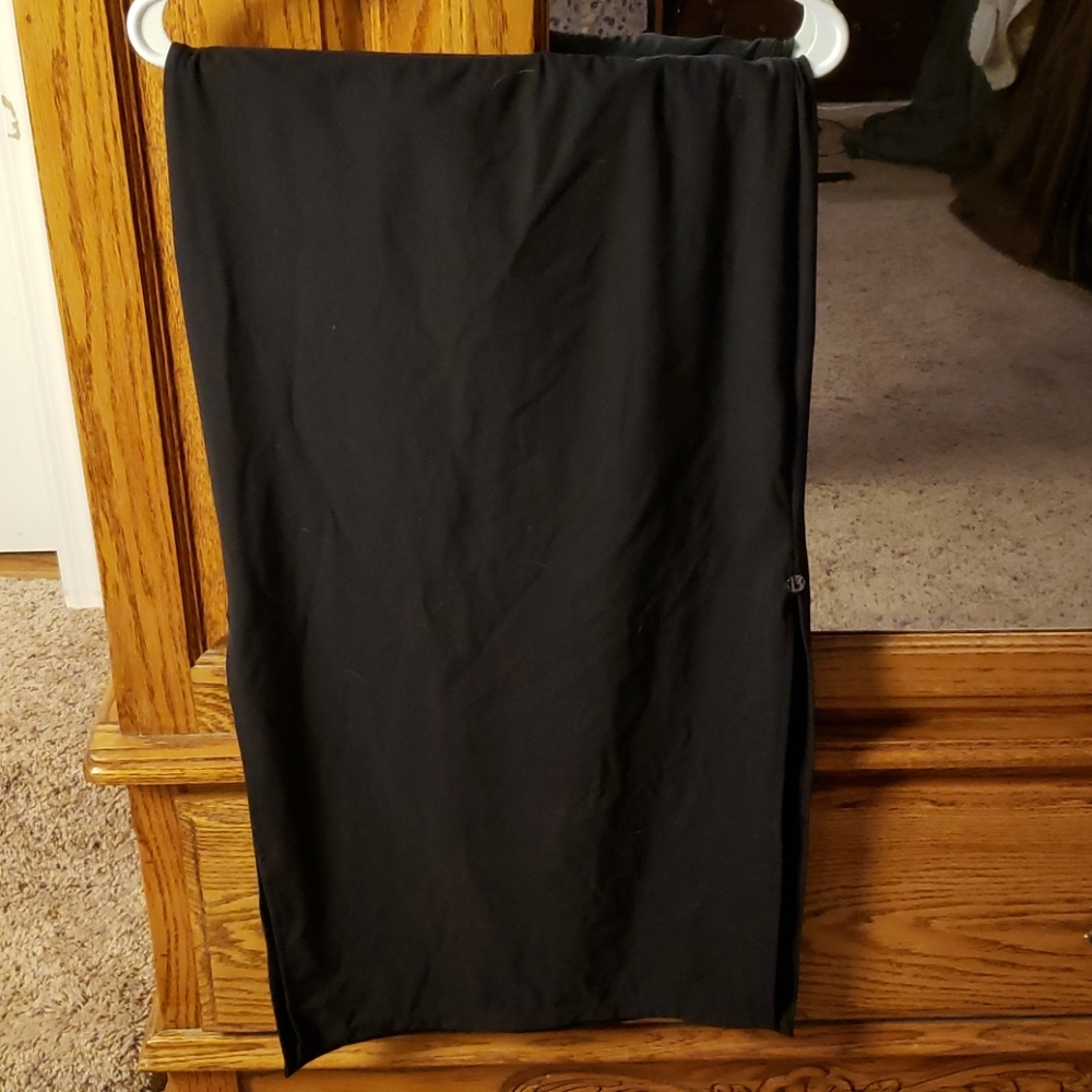 Buffbunny Girl Boss Maxi Skirt in black